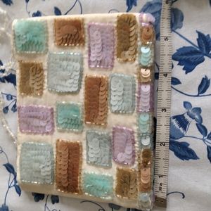 PRICE DROP - Moyna Small Sequined Purse - NWOT